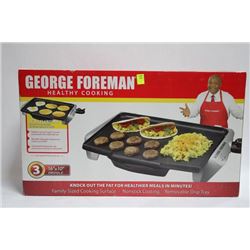 NEW GEORGE FOREMAN GRIDDLE