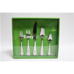 NEW EASY SETTINGS 20 PC CUTTLERY SET