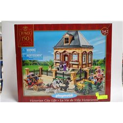 NEW PLAYMOBIL 342 PC VICTORIAN CITY LIFE KIDS TOY