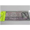 Image 1 : 1954 CANADIAN 10 DOLLAR BILL