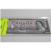 Image 1 : 1954 CANADIAN 10 DOLLAR BILL