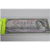 Image 1 : 1954 CANADIAN 10 DOLLAR BILL