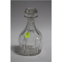 CRYSTAL DECANTER WITH STOPPER