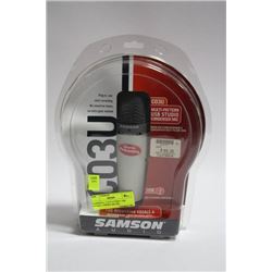 SAMSON MULTI PATTERN  USB STUDIO CONDENSER MIC