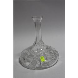 PINWHEEL CRYSTAL DECANTER NO STOPPER