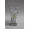 Image 1 : LARGE PINWHEEL CRYSTAL VASE