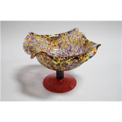 ART GLASS CANDY DISH