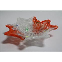 ART GLASS CANDY DISH