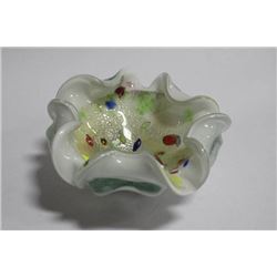 ART GLASS CANDY DISH