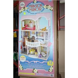 MAGNOLIA MANSION MANOIR DOLL HOUSE