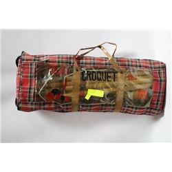 6 PLAYER CROQUET SET