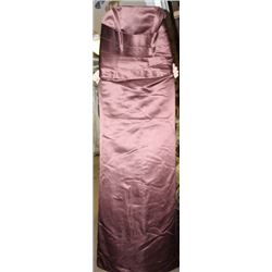 BROWN BRIDAL DRESS SIZE: 14