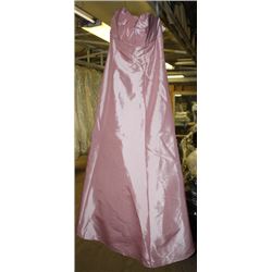 ALFRED ANGLEO PINK BRIDAL DRESS SIZE: 12