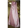 Image 1 : ALFRED ANGLEO PINK BRIDAL DRESS SIZE: 12