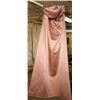 Image 1 : LIGHT BROWN BRIDAL DRESS SIZE: 14