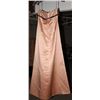 Image 2 : LIGHT BROWN BRIDAL DRESS SIZE: 14