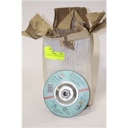 BOX OF GRINDING DISKS