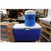 Image 1 : CAMP COOLER WITH WATER JUG