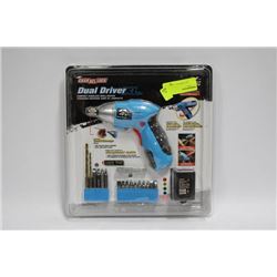 4 VOLT CHANNEL LOCK DUAL DRIVER XL