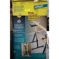 WOLFCRAFT SINGLE ROLLER SUPPORT STAND