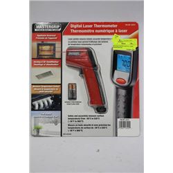 NEW MASTERGRIP DIGITAL LASER THERMOMETER