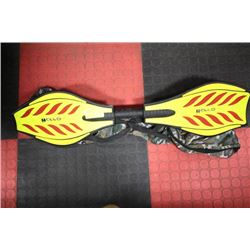 CASTER SKATEBOARD AS THEY COME, 2 WHEEL