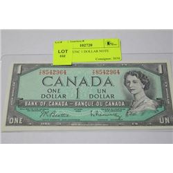 1954 GEM UNC 1 DOLLAR NOTE