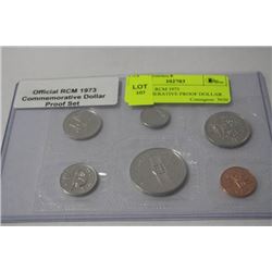OFFICIAL RCM 1973 COMMEMORATIVE PROOF DOLLAR SET