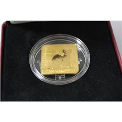 2011 RCM $3  .925 STERLING SILVER SQUARE COIN