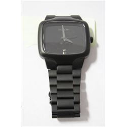 NEW NIXON WATCH (BLACK) W/ REAL DIAMOND AT 6HR