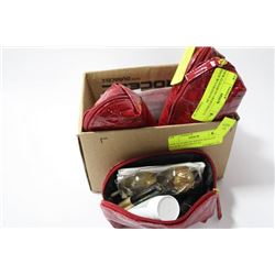 NEW ELIZABETH ARDEN BEAUTY BAGS W/ CONTENTS X4