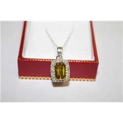 #125 14K GOLD YELLOW DIAMOND 2.46ct AND WHITE