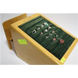 JEWELLERY DISPLAY AND STORAGE INCLUDES CONTENTS