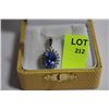 Image 1 : #51 14K GOLD TANZANITE 2.8CT AND DIAMOND 0.22CT
