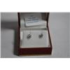 Image 1 : #119 14K GOLD DIAMOND 0.4CT EARRINGS