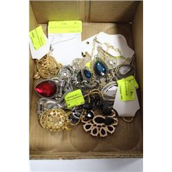 BOX OF NEW FASHION JEWELRY