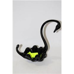 ART GLASS SWAN