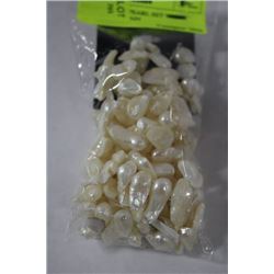 FRESHWATER PEARL SET WHITE EARINGS & CHAIN