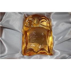 LARGE GERMAN BAVARIAN CRYSTAL OWL