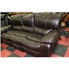 Image 2 : BROWN ELECTRIC RECLINING SOFA
