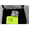 Image 1 : .925 SILVER LADIES RING W/ CUBIC ZIRCONIA