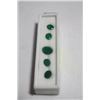 Image 1 : 5 PIECE 12.5 CARATS OVAL CUT EMERALDS