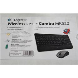 LOGITECH MK520 WIRELESS KEYBOARD AND MOUSE COMBO
