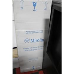 NEW MIROLIN TUB/SHOWER ENCLOSURE