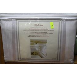 NEW KING SIZE 600 THREAD COUNT WHITE DUVET SET
