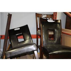 2 VARIOUS SIDECHARS W 1 STOOL