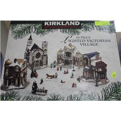 20 PC LIGHTED VICTORIAN VILLIAGE