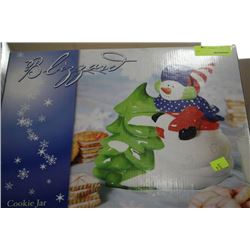 NEW CHRISTMAS COOKIE JAR ON CHOICE