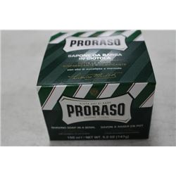 PRORASSO SHAVING SOAP IN A BOWL