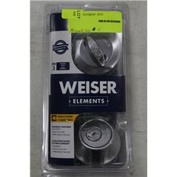WEISER SINGLE CYLINDER DEADBOLT